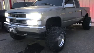 OBS Chevy Silverado on 15x14’s! Welds and Boggers!