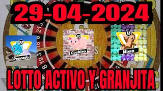SUPER DATOS PARA🌹LOTTO ACTIVO y GRANJITA 29/04/2024 #lottoactivo#lagranjita#datosparahoy#datosdehoy