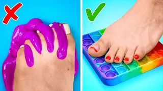 SLIME vs POP IT || BEST SATISFYING DIYs and Crafts For Boring Days