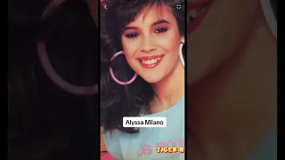 Alyssa Milano #80s #memories #nostalgia #throwback #flashback #70s #90s #retro #genx #alyssamilano