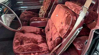 The 1976 Oldsmobile Toronado & Its Awesome One-Year-Only "Geometric Weave" Interior!