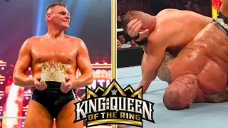 Une Finale Très CONTROVERSÉE! Review WWE KING and Queen of the Ring