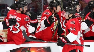 Senators score twice in 18 seconds to take lead