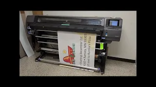 HP Latex 360 Wide Format Media Printer.