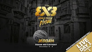 RE-LIVE | FIBA 3x3 WT Jeddah Final 2023 | Day 1/ Session 1