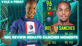 RENATO SANCHES MOMENTS SBC REVIEW FIFA 22 ULTIMATE TEAM