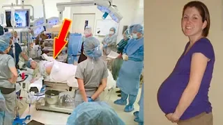Texas mom thinks she's carrying twins: Then doctor takes a closer look and screams "Help!"