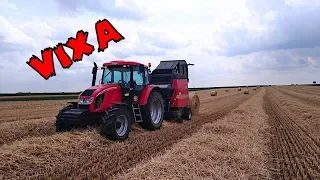 Prasowanie Słomy 2019✔VIXA✔Zetor & Vicon✔Agro Wlkp