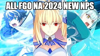 FGO NA 2024: ALL NEW SERVANTS NOBLE PHANTASM 🔥