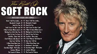 Rod Stewart , Eric Clapton, Elton John, Phil Collins, Bee Gees 📀 Soft Rock Ballads 70s 80s 90s