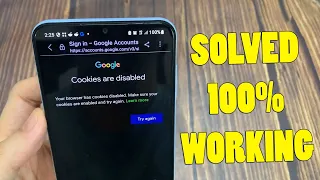 Fix: Chrome Cookies are disabled Your browser has cookie disable make sure your cookies Problem
