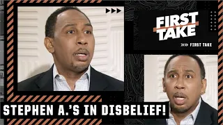 WHAT DID I MISS?! Stephen A. is in DISBELIEF over the Timberwolves' celebrations 😂 | First Take