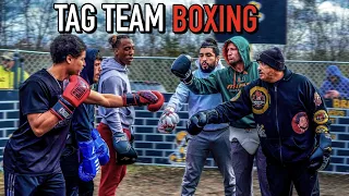 3 VS 3 BOXING… it gets CRAZY