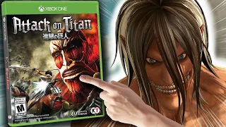 El JUEGO de ATTACK ON TITAN era RARO