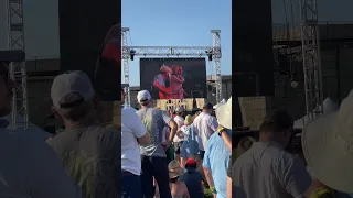 James Taylor Performs with Wife Caroline Smedvig & Son Henry Taylor at Newport Folk Festival 2023