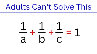 Many Adults Failed to Solve This | Mathematics