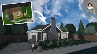 I renovated the bloxburg starter house to be REALISTIC