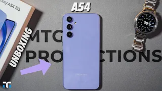 Samsung Galaxy A54 Awesome Violet Unboxing + First Impressions!