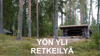 Yöretki Saimaalle. Taipalsaari Haikkaanlahden retkeilyreitti.