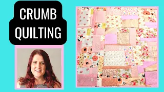 How to use small pieces of fabric making a crumb quilting using your sewing machine