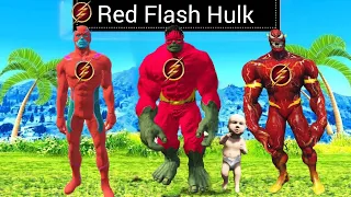 Adopted By RED FLASH HULK BROTHERS in GTA 5 (GTA 5 MODS)