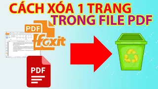 Cách Xóa 1 Trang Trong File Pdf |Cách Xóa Trang Trong Pdf