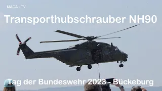 Transporthubschrauber NH90 - Tag der Bundeswehr 2023 - Air Display