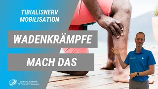 Nie wieder Wadenkrämpfe – Schienbeinnerv Mobilisation (Neuroathletik Tipps)