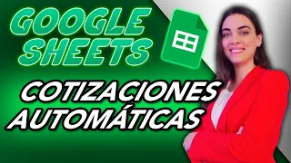 GOOGLE SHEETS: Cotizaciones Automáticas con Maru Cape (2023) 📈 [Clave Bursátil]