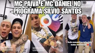 MC PAIVA E MC DENIEL NO SBT PROGRAMA SILVIO SANTOS