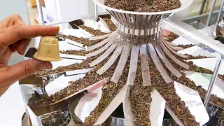 How to Packaging Tea pod Inside Factory | Production line of Coffee Filling and Sealing 2023