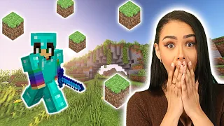 Minecraft But All Blocks Have Gravity | Highlights