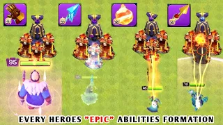 All Heroes Epic Equipment Vs All TH -16 Max Defense |Clash of Clans 🔥