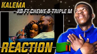 🇿🇲🥰 BEAUTIFUL STORYLINE! KB Ft Chewe & Triple M - Kalema (Official Music Video) | REACTION