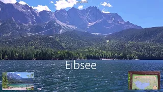 34. Eibsee - ein See unterhalb der Zugspitze - Grainau