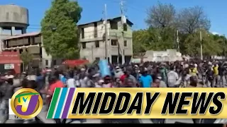 Intense Gun Battle in Haiti | Vaccination Struggle Continues in Jamaica | TVJ Midday News