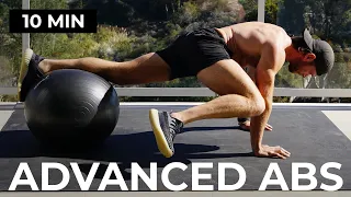 10 Minute [ADVANCED] Stability Ball Abs