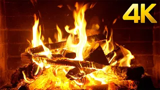 🔥 Peaceful Fireplace Ambience with Cozy Jazz Music. Fireside Melodies for a Winter Dance