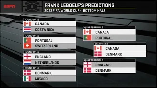 Frank Leboeuf has BOLD World Cup predictions! Believe in the beauty of football! 😱 | ESPN FC