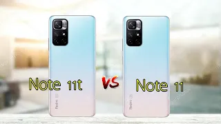 Redmi Note 11T 5G vs Redmi Note 11 5G