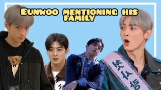Eunwoo Talking About His Family Members | 아스트로 (astro)
