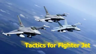 Squadron of Four: Tactics for Fighter Jet Formations