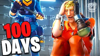 SURVIVING 100 DAYS in FORTNITE PRISON?! (Fortnite Prison Escape)