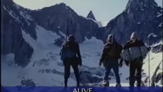 Alive (1993) VHS film trailer