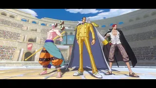 OPFP (445) Shanks, Sabo & Doflamingo vs Kizaru, Shanks & Eneru