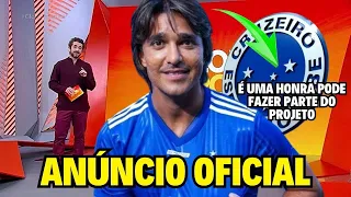 URGENTE! SAIU AGORA! ANÚNCIO OFICIAL! PEGOU TODOS DE SURPRESA! NOTÍCIAS DO CRUZEIRO HOJE!