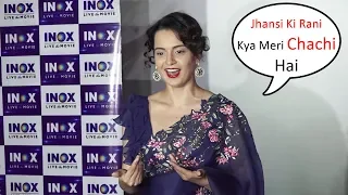 Kangana Ranaut Sh0cking Comment On Jhansi Ki Rani & All Bollywood Celebrities