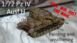 Painting and Weathering: 1/72 Pz.IV Ausf.H Dragon