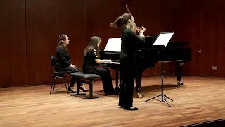F. Mendelssohn - sonate F-dur fur Violine und Klavier. Arina Kinzikieieva, Marie Patzelt.