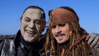 Behind The Scenes on PIRATES OF THE CARIBBEAN 5 - Movie B-Roll & Bloopers